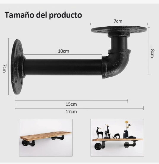 4 PCS L SOPORTE REFORZADO - 2