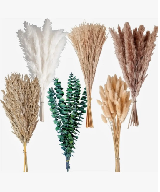 110 PCS RAMO DE FLORES SECAS - 1