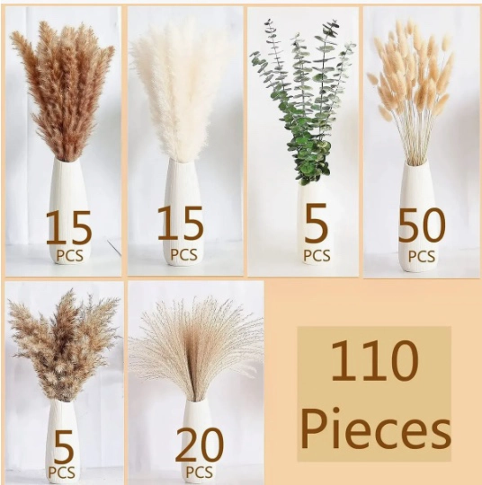 110 PCS RAMO DE FLORES SECAS - 2