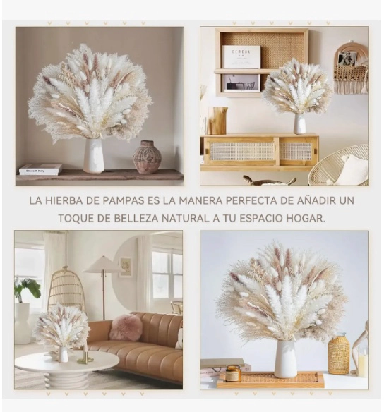 96 PCS RAMO DE FLORES SECAS - 3
