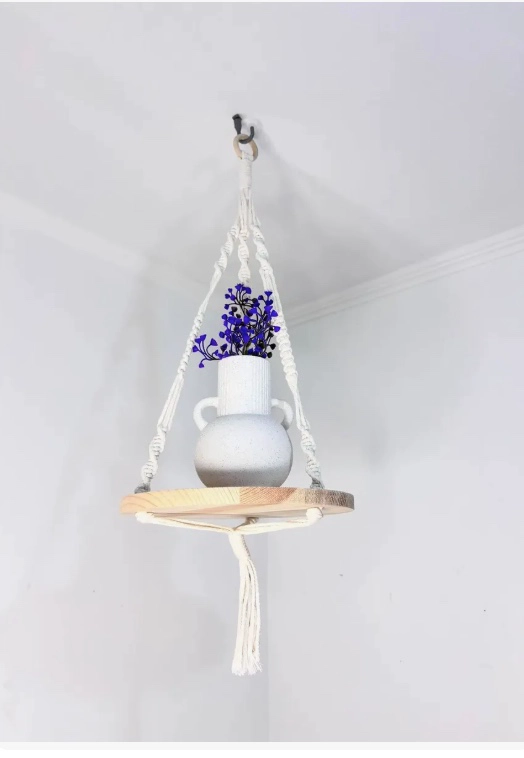 COLGADOR DECORATIVO, BASE CIRCULAR - 4