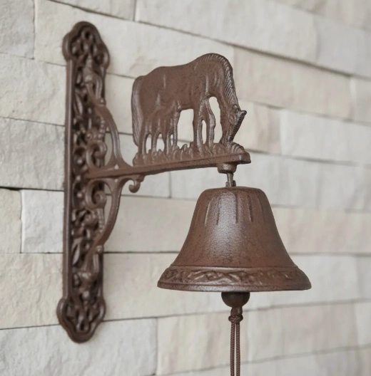 ADORNO DE PARED CAMPANA DE HIERRO - 3
