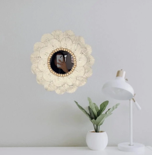 DECORACION DE PARED CON ESPEJO - 3