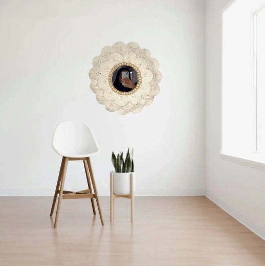 DECORACION DE PARED CON ESPEJO - 4