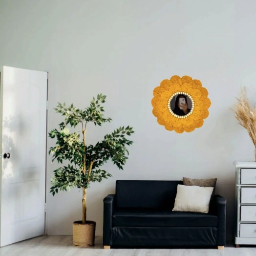 DECORACION DE PARED CON ESPEJO - 5