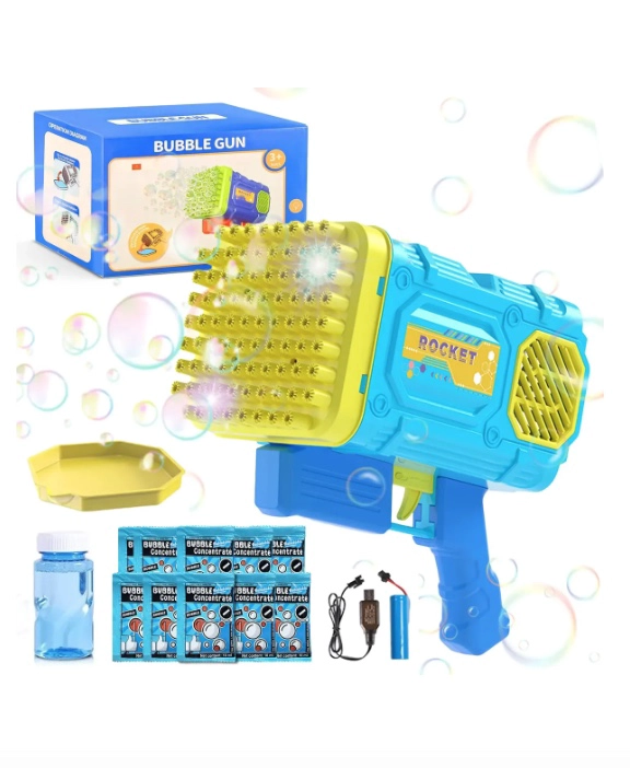 PISTOLA LANZA BURBUJAS - 1