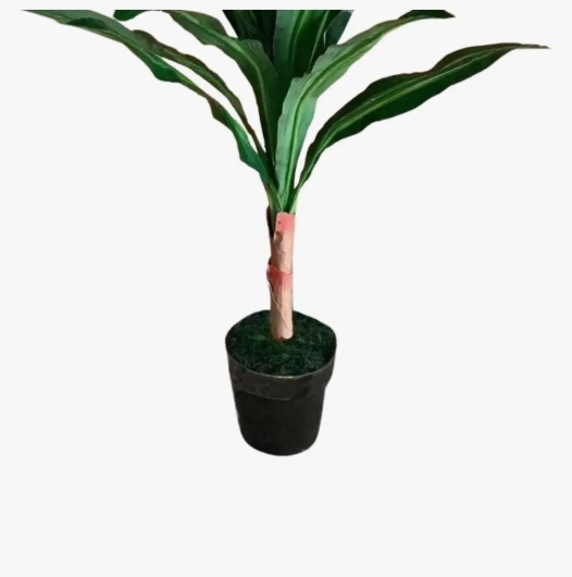 PLANTA ARTIFICIAL BANANO + MACETERO - 3