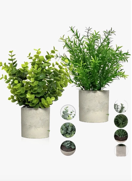 2PZS PLANTAS ARTIFICIALES EN MACETA - 1
