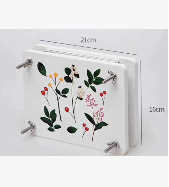 PRENSA DE FLORES O DE PLANTAS, 21*16CM - 2