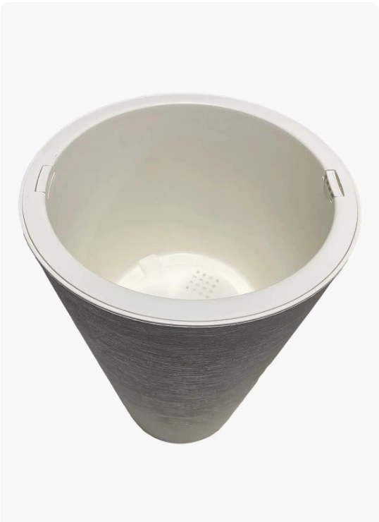 MACETERO 46CM. BLANCO - 4