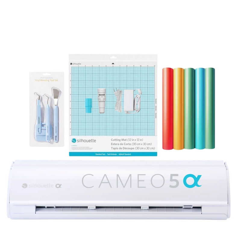 NUEVO KIT INICIO SILHOUETTE CAMEO 5Α ALPHA WHITE - 1