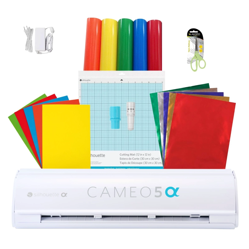 KIT STAR SILHOUETTE CAMEO 5 ALFA WHITE - 1