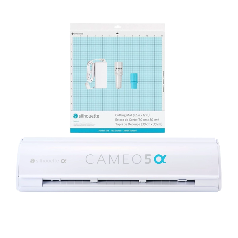 KIT PAPELERIA FULL CAMEO 5 ALPHA BLANCA - 2