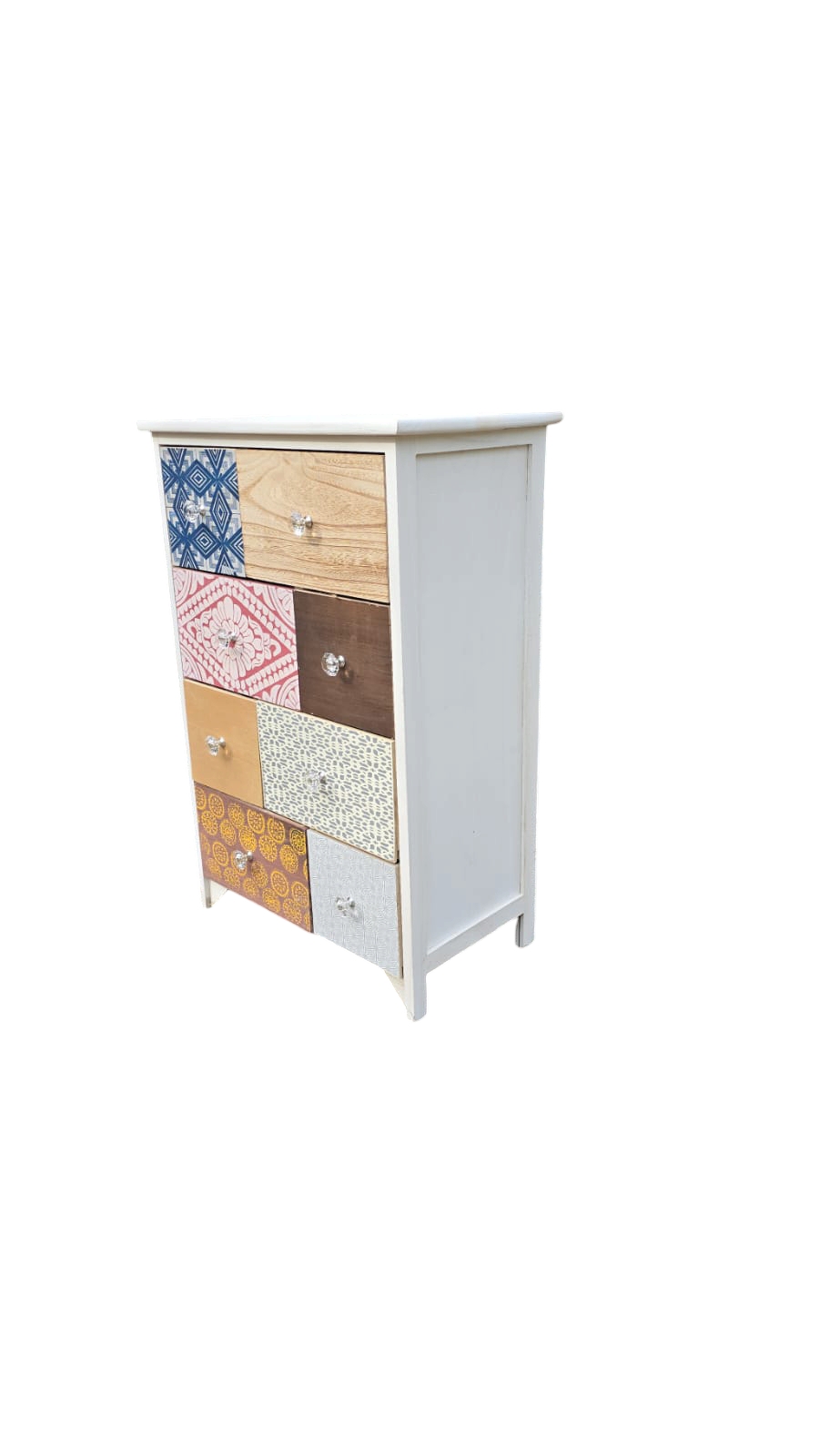 GABINETE MODERNO MADERA MULTICOLOR CAJONES - 2