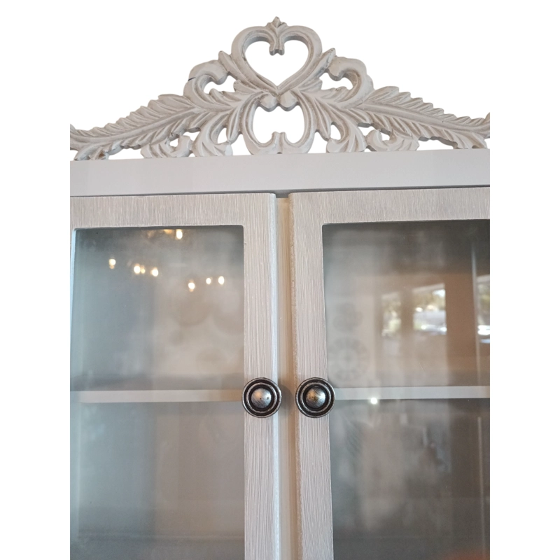 REPISA ESTANTE MADERA BLANCO SHABBY CHIC - 3