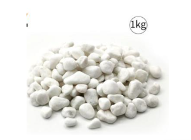 PIEDRAS DECORATIVAS BLANCAS 1KG - 1