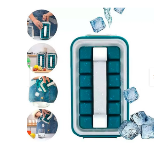 MOLDE PARA HIELO HIELERA BOTELLA FABRICA CUBO CUBETERA HIELO - 1