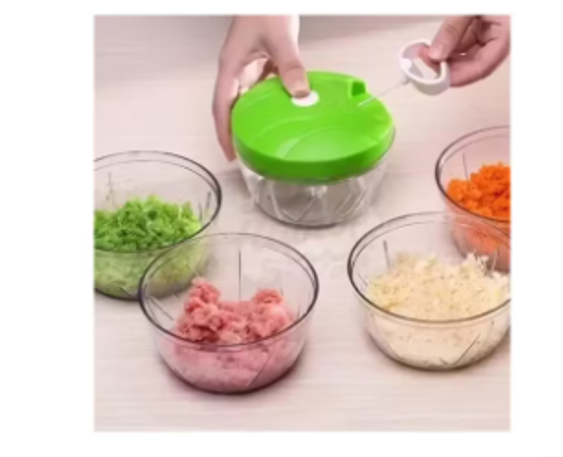 PICADOR DE CEBOLLA CORTADOR MANUAL DE VERDURAS AJO VEGETALES - 1