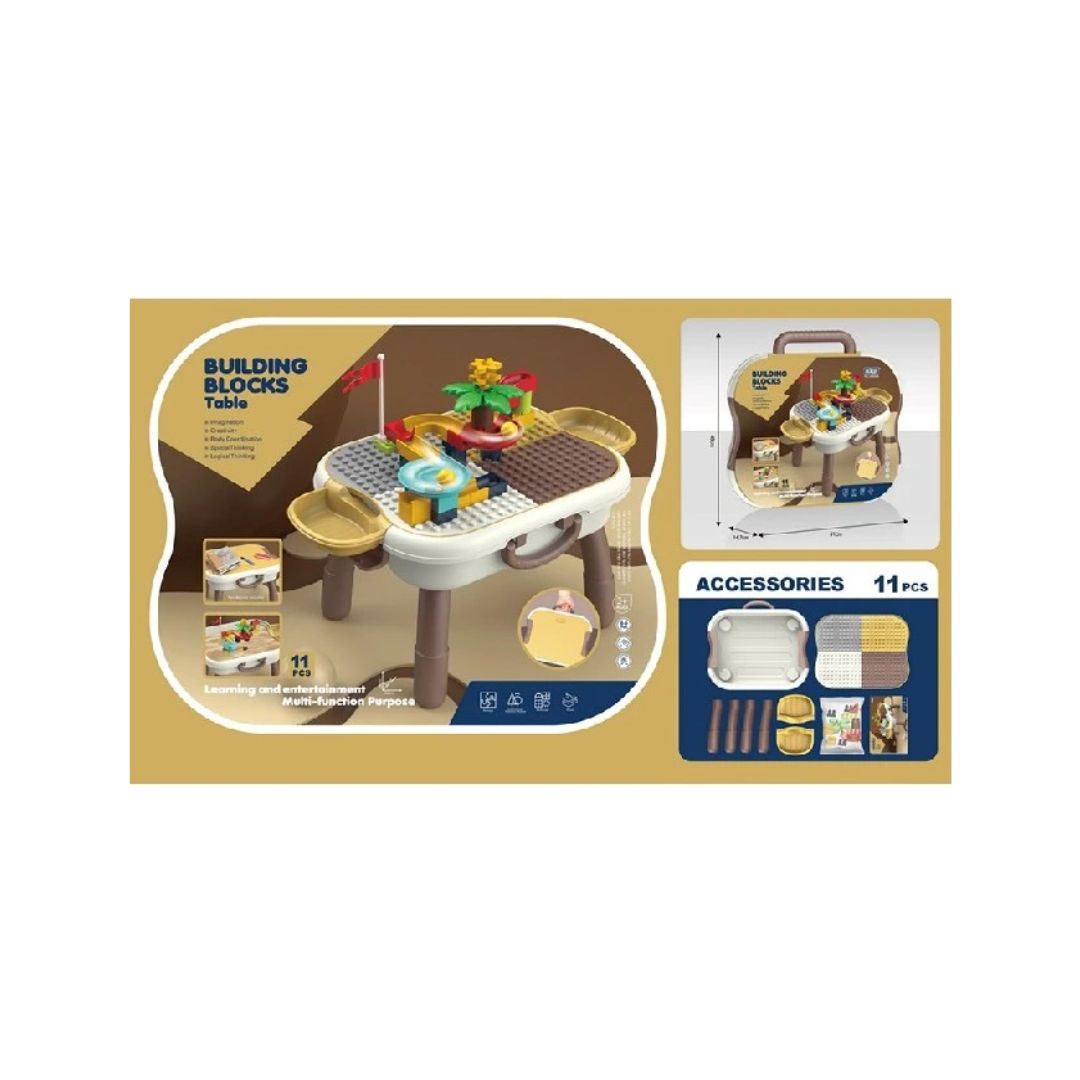 TABLA DE BLOQUES DE CREACIÓN DE PEQUEÑAS PARTÍCULAS GRAN BLOQUE 11PCS EL JUEGO DE APARENTAR COCINA - 1