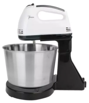 BATIDORA DE PIE HAEGER HG-6637 BLANCA 50 HZ X 60 HZ 220 V - 240 V - 1