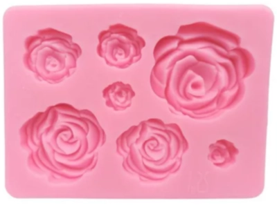 ROSAS PARA DECORAR PASTELES CHOCOLATE FONDANT REPOSTERÍA - 1