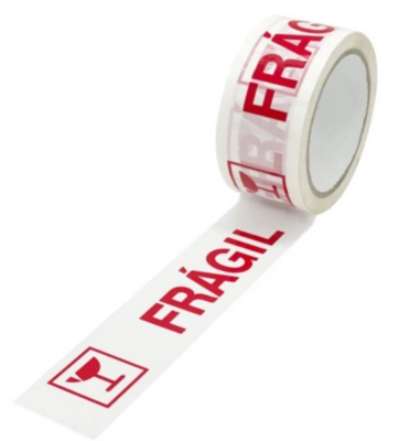 CINTA FRÁGIL 48 MM X 50 MTS - 1