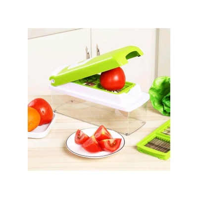 PICADOR MULTIUSO CORTADOR RALLADOR DE VERDURAS FRUTAS - 1