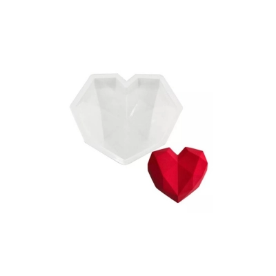 MOLDE DE SILICONA CORAZÓN REPOSTERÍA - 1