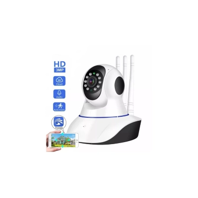 CÁMARA DE SEGURIDAD IP 3 ANTENAS WIFI - 1