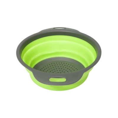 COLADOR PLEGABLE SILICONA REDONDO FRUTAS VERDURAS - 1