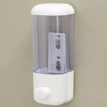DISPENSADOR JABÓN GEL LÍQUIDO DESINFECTANTE SHAMPOO - 1