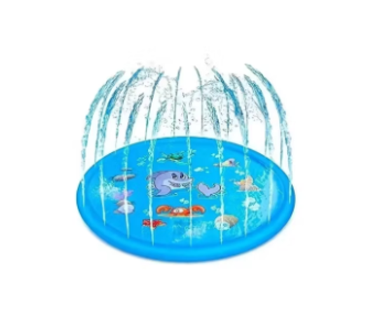 ALFOMBRA DE AGUA NIÑOS JUEGOS DE AGUA PISCINA LANZA AGUA - 1