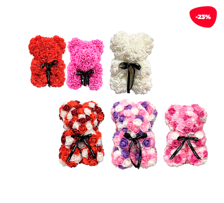 OSO FLORES ARTIFICIALES 25 CM - 1
