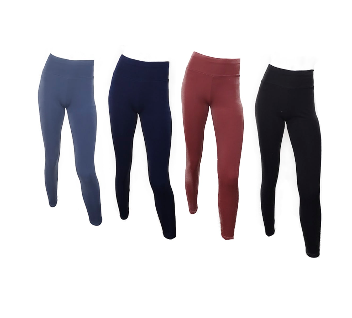 PANTALON DE MUJER CALZA COLOR LISO | 12 UNID - 1
