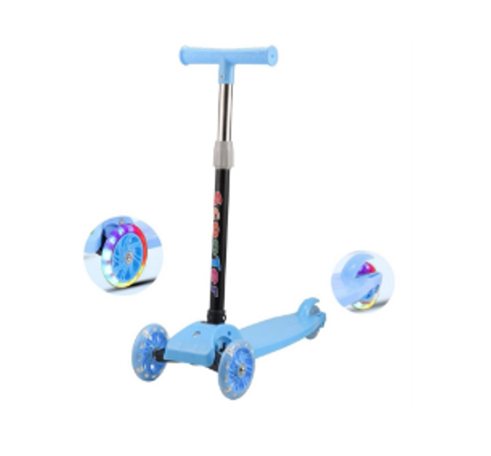 SCOOTER INFANTIL NIÑO(A) HASTA 50KG RUEDA LUCES - 1