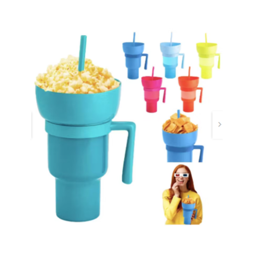 VASO SNACK 2 EN 1 BOTANERO TIK TOK 950 ML - 1