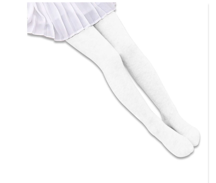 BALLERINA NIÑA BLANCO LISO TALLA 6-8| 12 UNI - 1