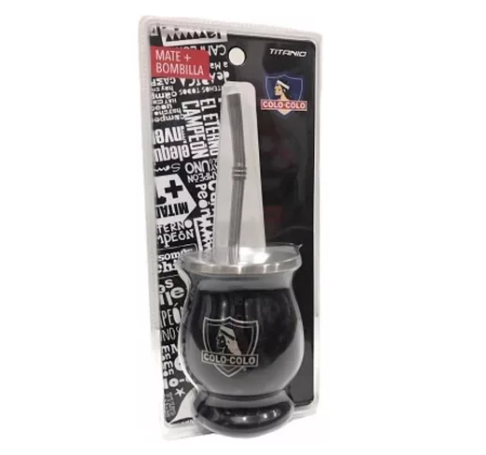 MATE CLÁSICO CON BOMBILLA COLO COLO - 1
