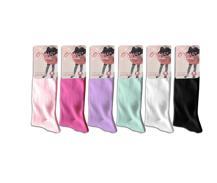 BALLERINA NIÑA LISO TALLA 4-6 | 12 UNI. - 1