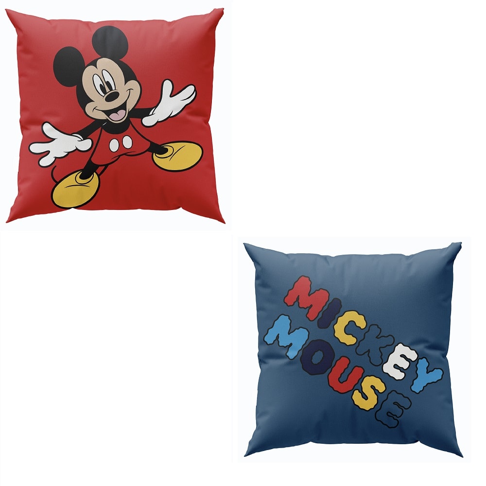 COJIN VELOUR 40X40 MICKEY MOVIE - 1