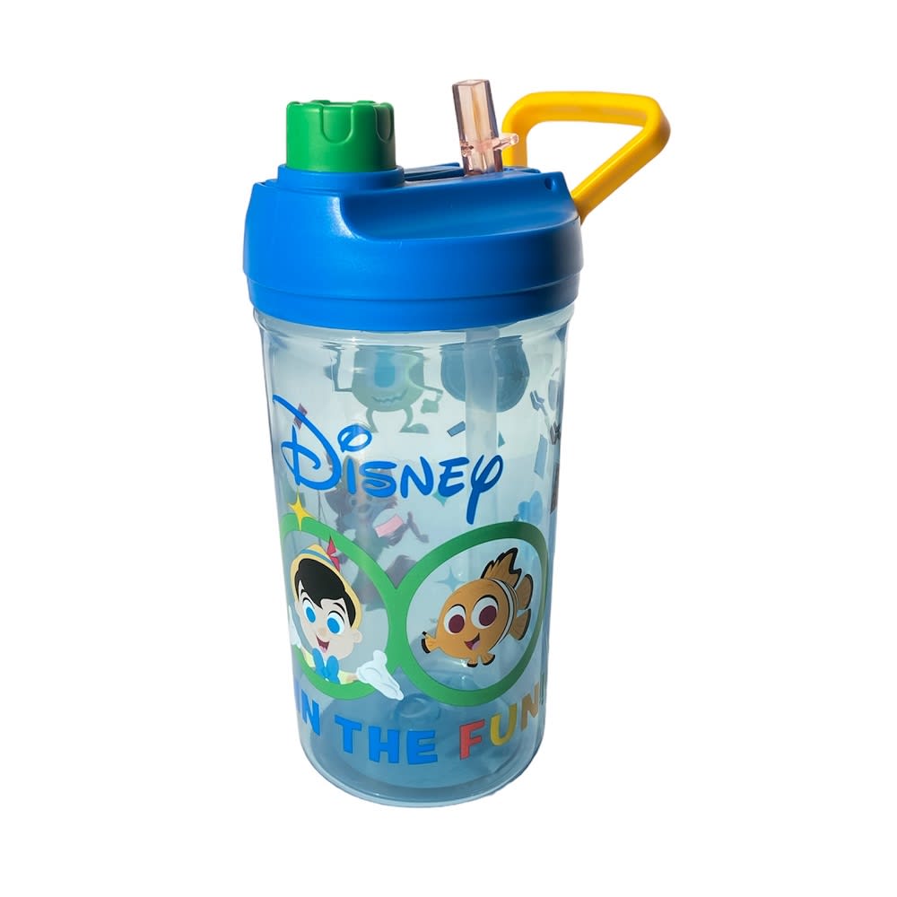 BOTELLA DOBLE LID DISNEY 100 AÑOS 350ML MINNIE MICKEY PIXAR - 1
