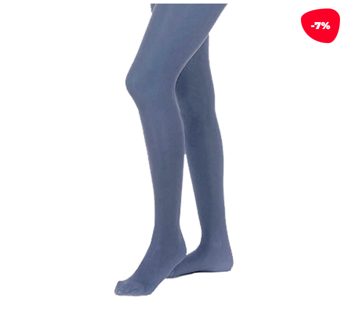 PANTYHOUSE NIÑA AZUL LINEA LYCRA TALLA 09-10 | 12 UNID - 1