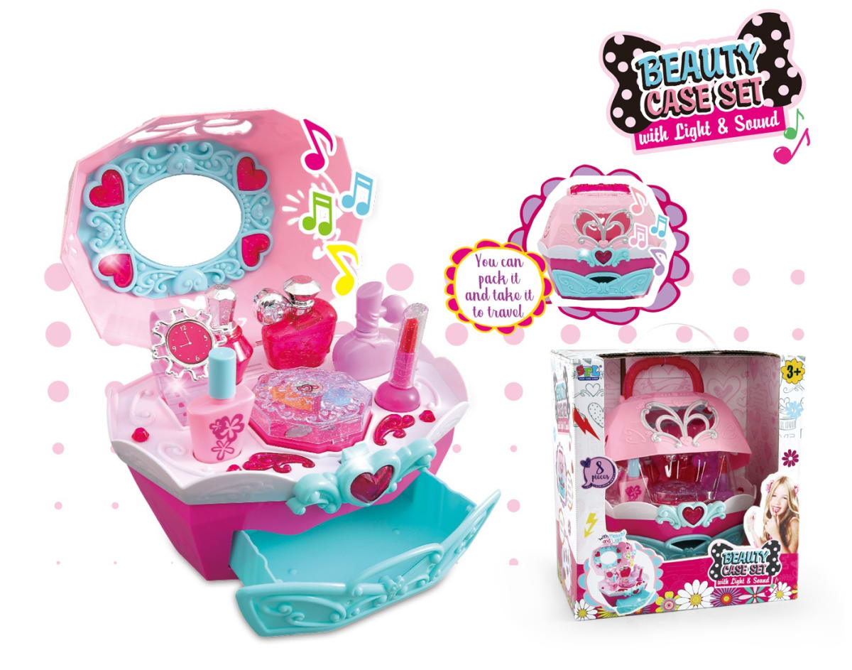 COSMETIQUERO SET BELLEZA JUEGO DE NIÑA - 1