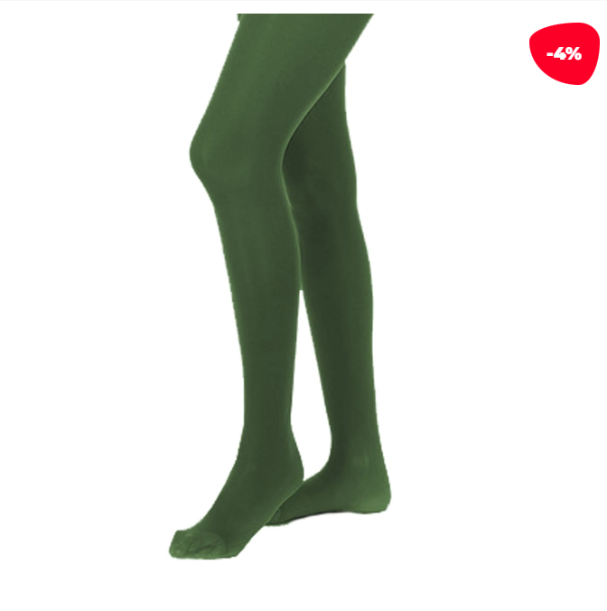 PANTYHOSE ESCOLAR VERDE LINEA LYCRA TALLA 3 | 12 UNI. - 1