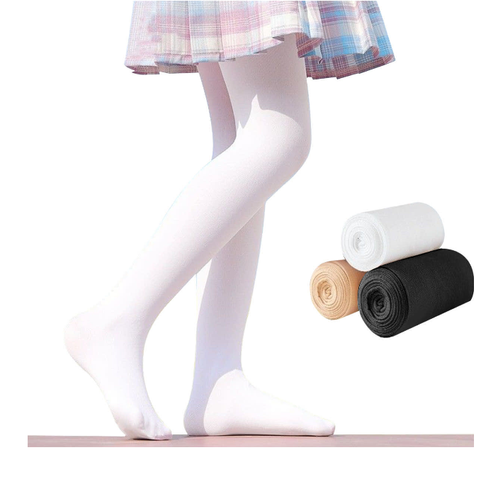 PANTYHOSE ESCOLAR COLORES SURTIDOS TALLA 09-10 | 12 UNID - 1