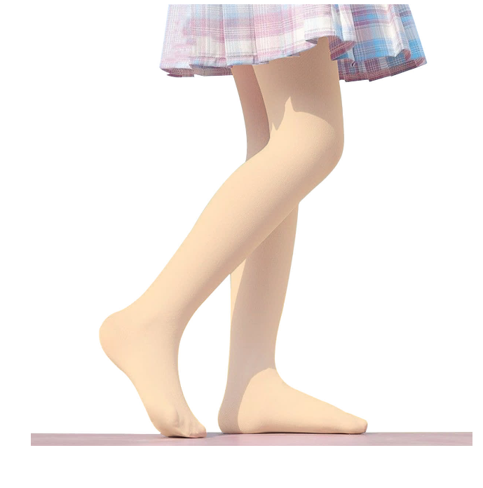 PANTYHOSE ESCOLAR PIEL TALLA 09-10 | 12 UNID - 1