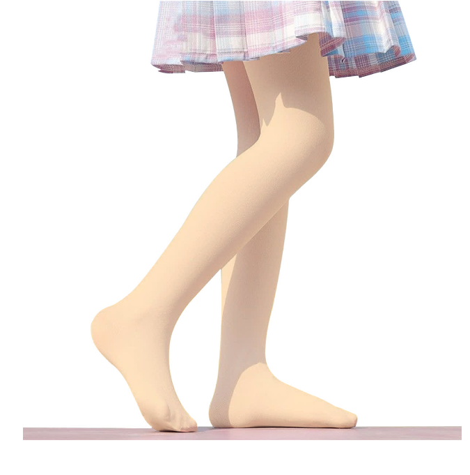 PANTYHOSE ESCOLAR COLOR PIEL TALLA 05-06 | 12 UNID - 1