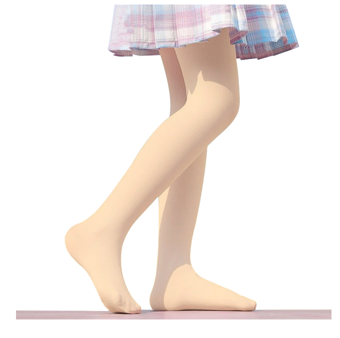 PANTYHOSE ESCOLAR COLOR PIEL TALLA 07-08 | 12 UNID - 1
