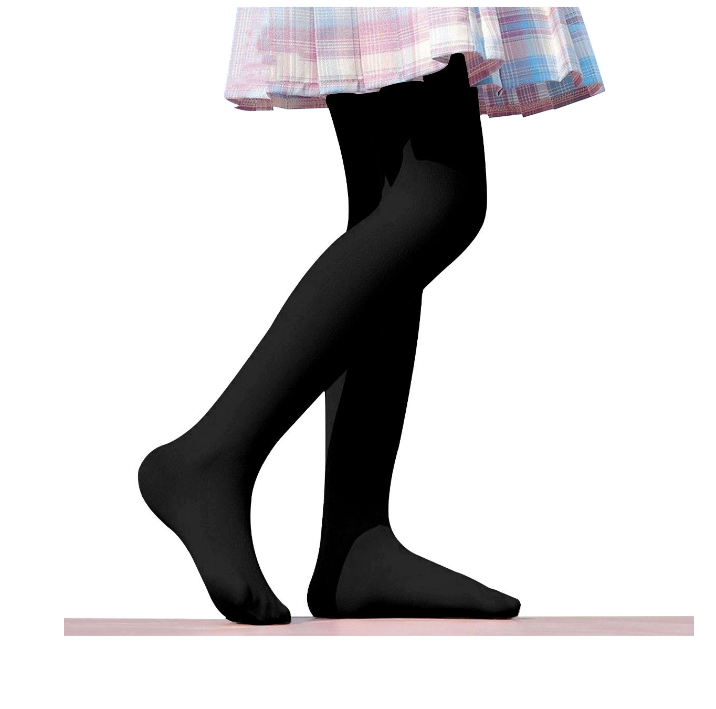 PANTYHOSE ESCOLAR NEGRO TALLA 09-10 | 12 UNID - 1