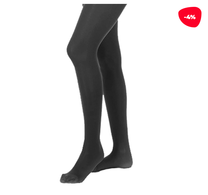 PANTYHOSE ESCOLAR NEGRO LINEA LYCRA TALLA /3 | 12 UNI - 1
